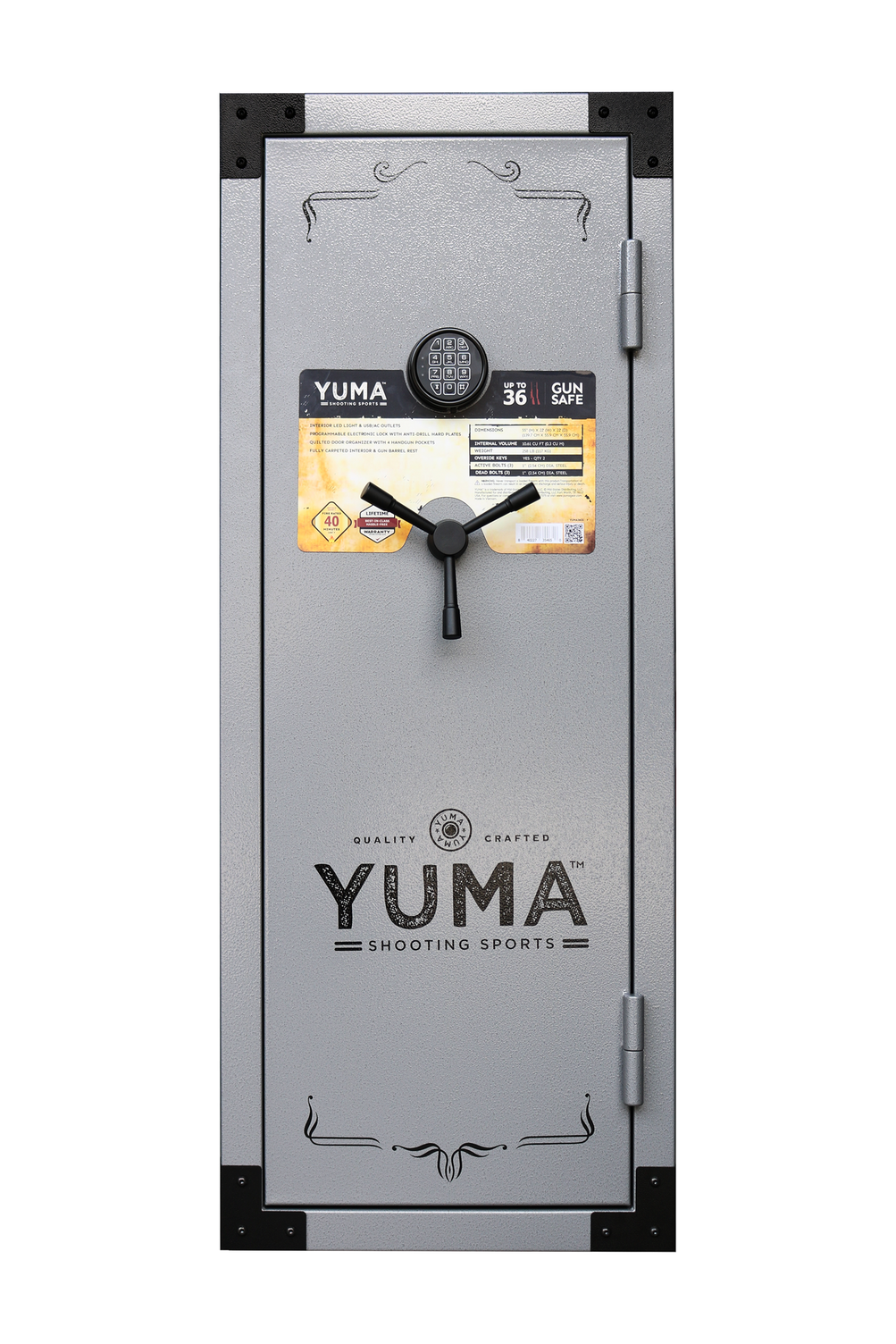 36 Gun Safe with U-Shelf