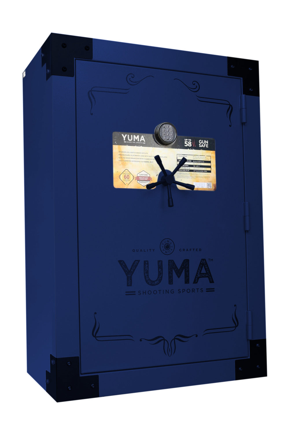 58 Gun Safe - Blue