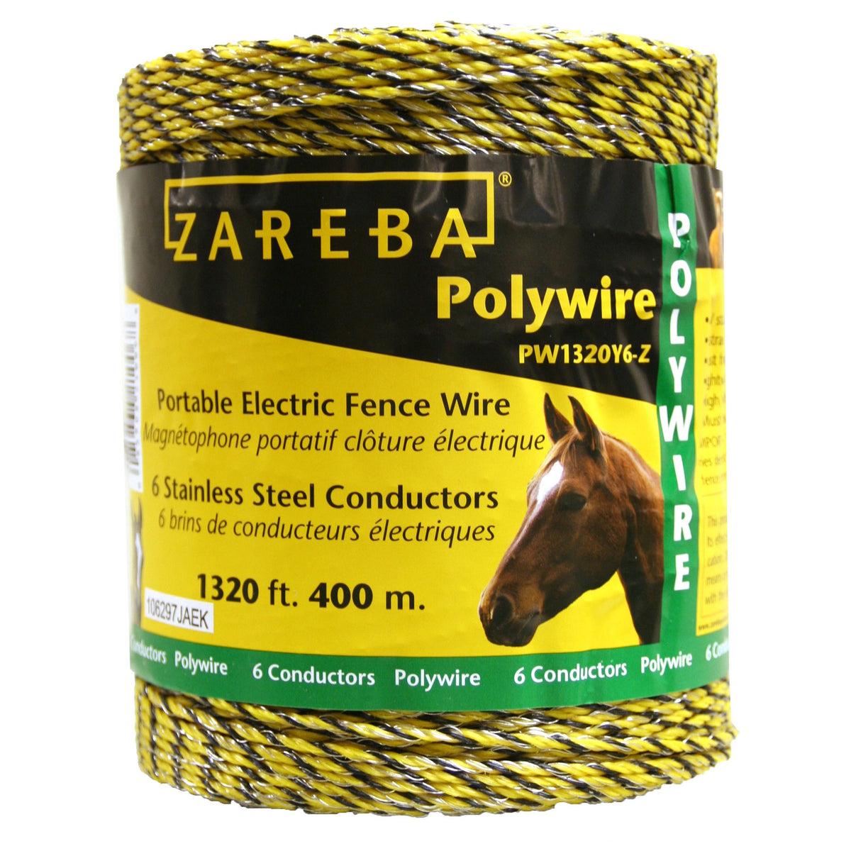 400 Mtr 6 Strand Polywire 6/Cs