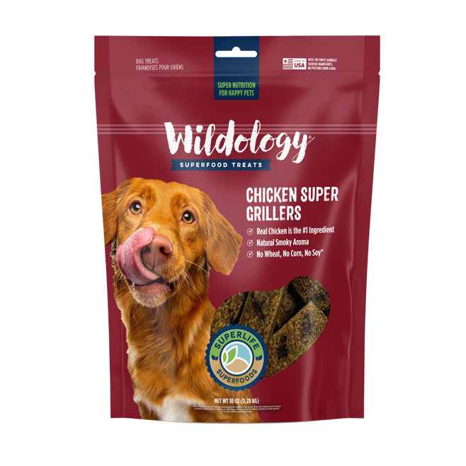 10 OZ Chicken Super Grillers Dog Treats