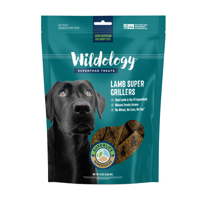 24 OZ Lamb Super Grillers Dog Treats