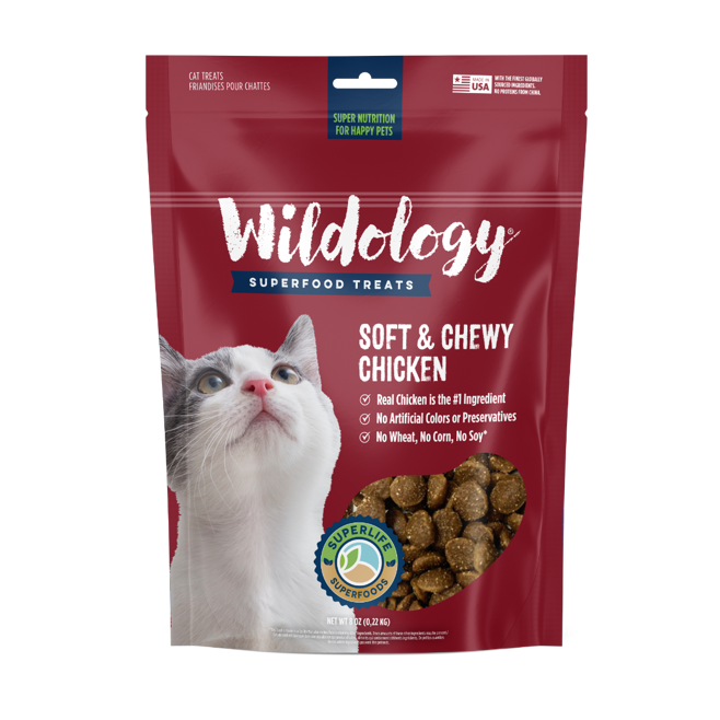 8 OZ Chicken Soft & Chewy Cat Treats